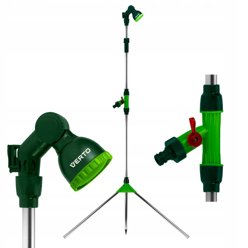 Praktická nastaviteľná sprcha do záhrady